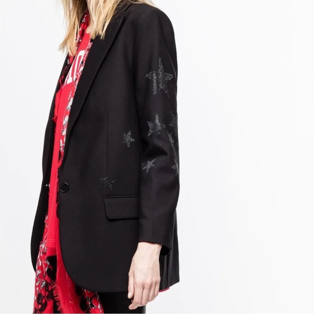Zadig & Voltaire Viva Bis Star blazer size 40